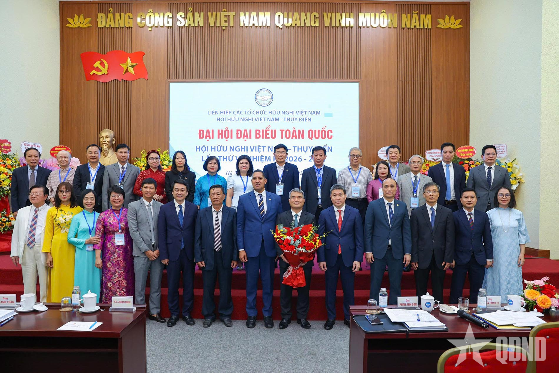 Thứ trưởng Bộ Tư pháp Nguyễn Thanh Tú giữ chức Chủ tịch Hội Hữu nghị Việt Nam - Thụy Điển 